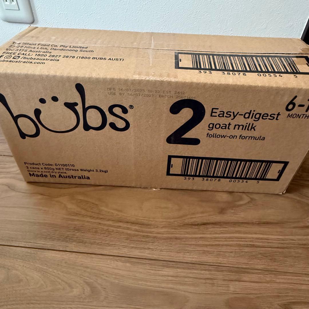 バブス　粉ミルク　ヤギ　3缶セット⭐️