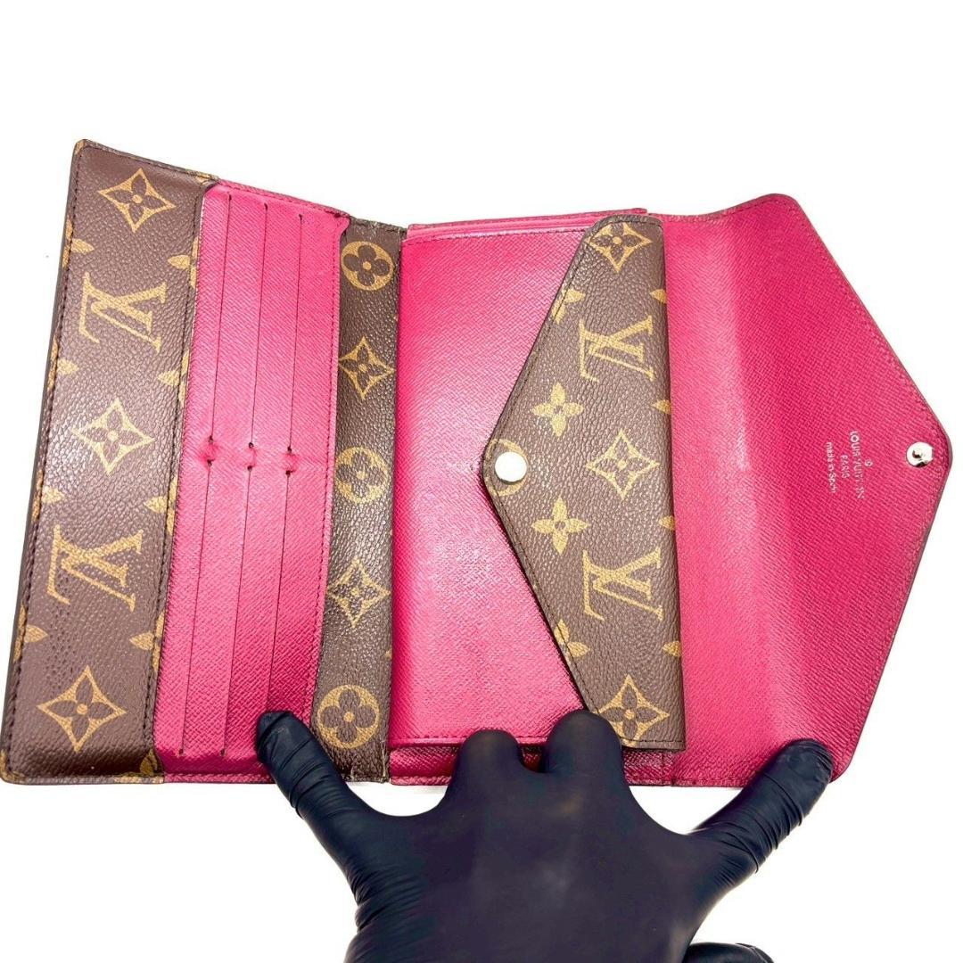 ゆ*づ様 ルイヴィトン　長財布 8カード モノグラム マリールーロン フラップ