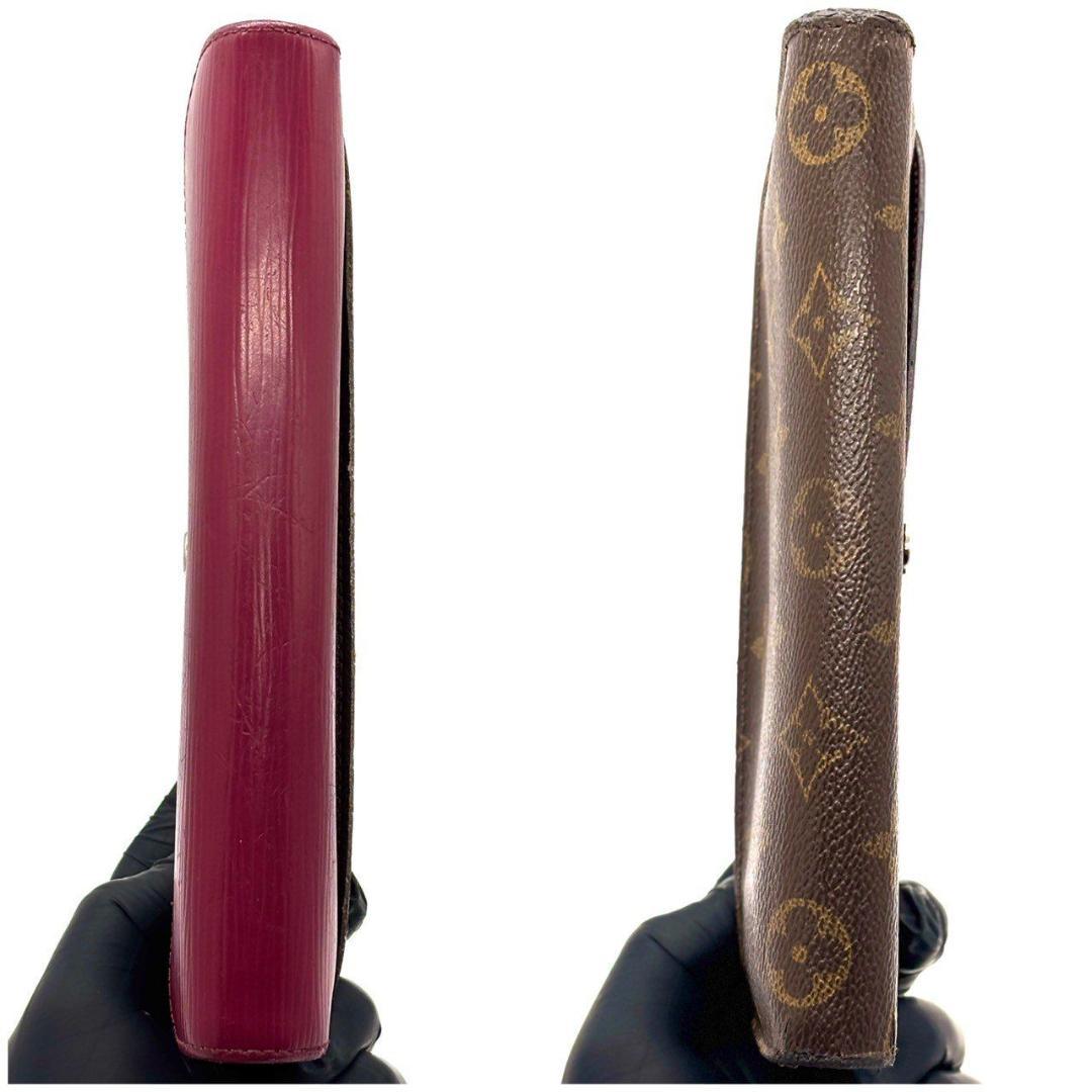 ゆ*づ様 ルイヴィトン　長財布 8カード モノグラム マリールーロン フラップ