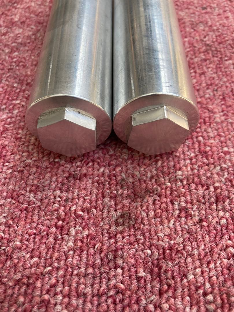 SR400 フロントフォークジョイント　100mm エアバルブ無し