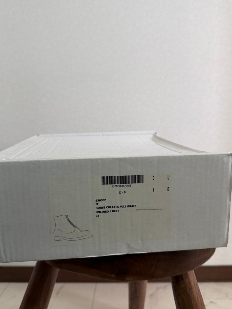 GUIDI 5305FZ フロントジップブーツ