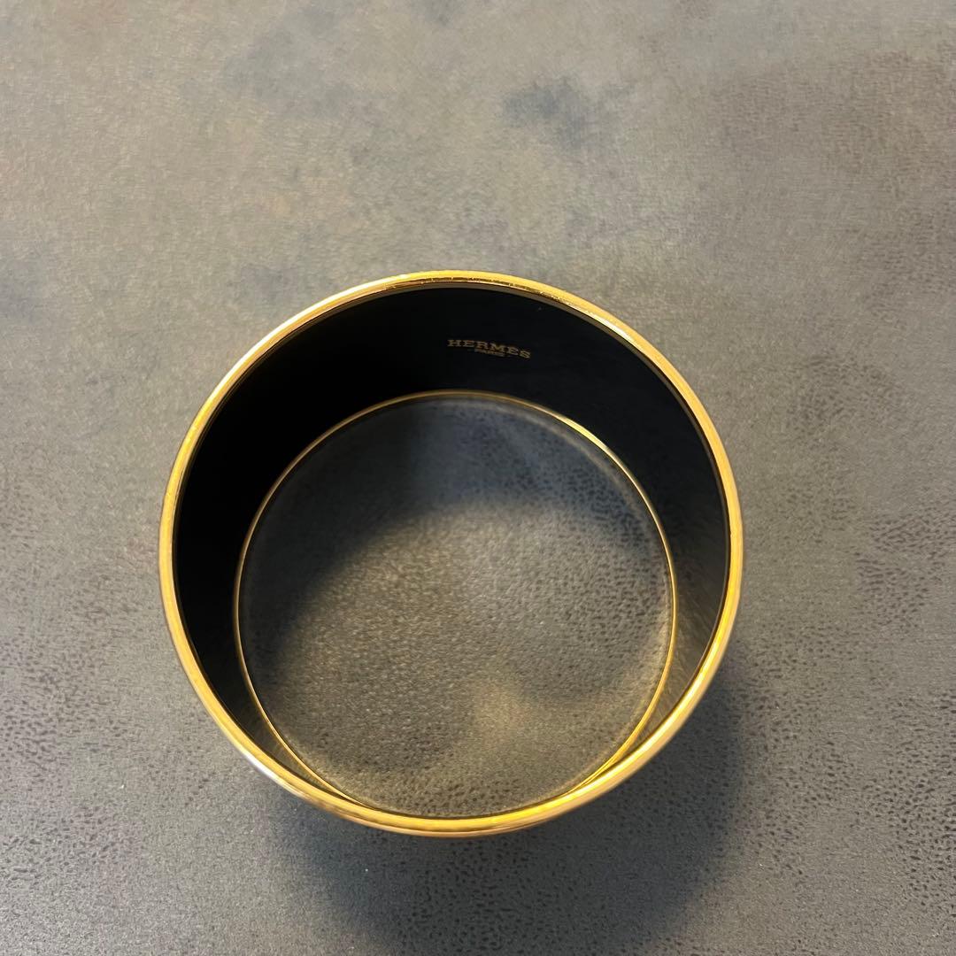 エルメス　エマイユ　バングル　TGM 腕周り約19cm