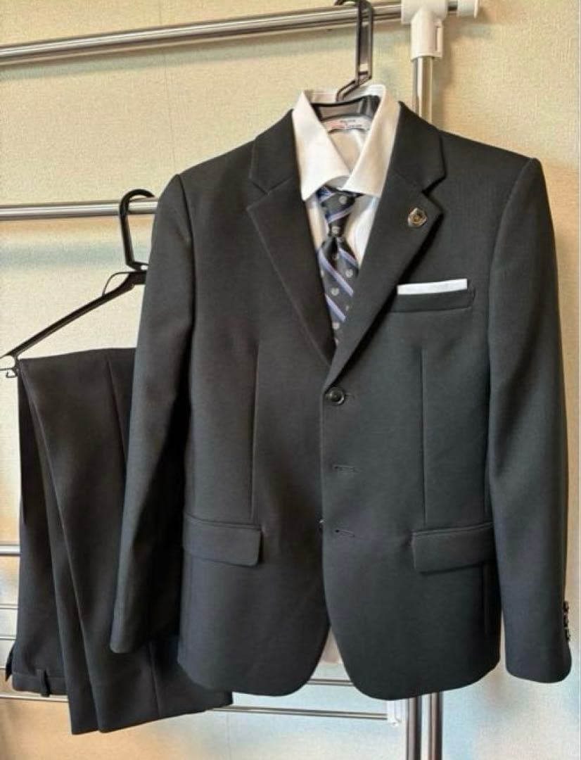 ワルツバイビームス BEAMS DESIGN スーツ 黒 160cm