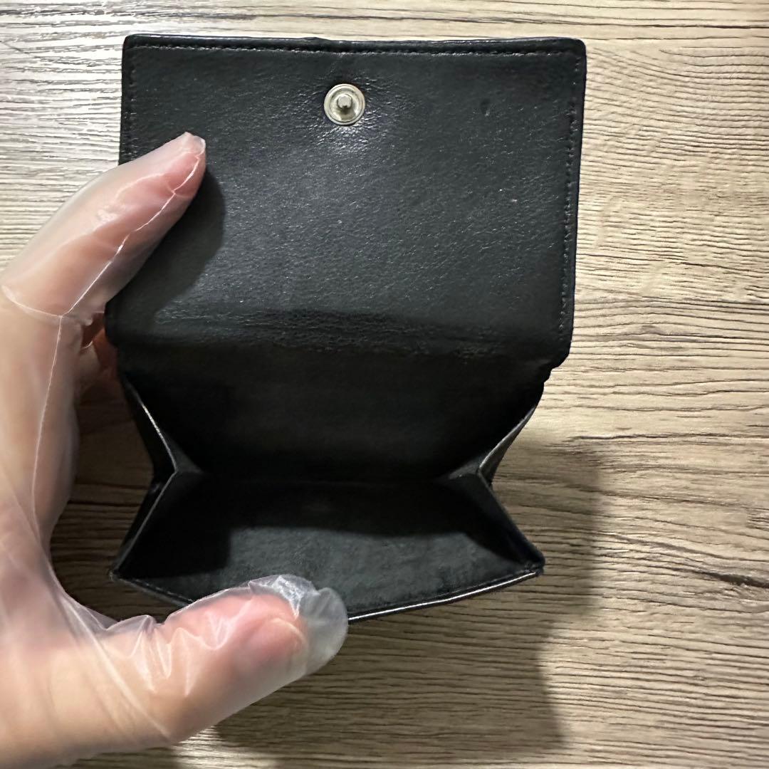 BALENCIAGA バレンシアガ ブラック 三つ折り財布