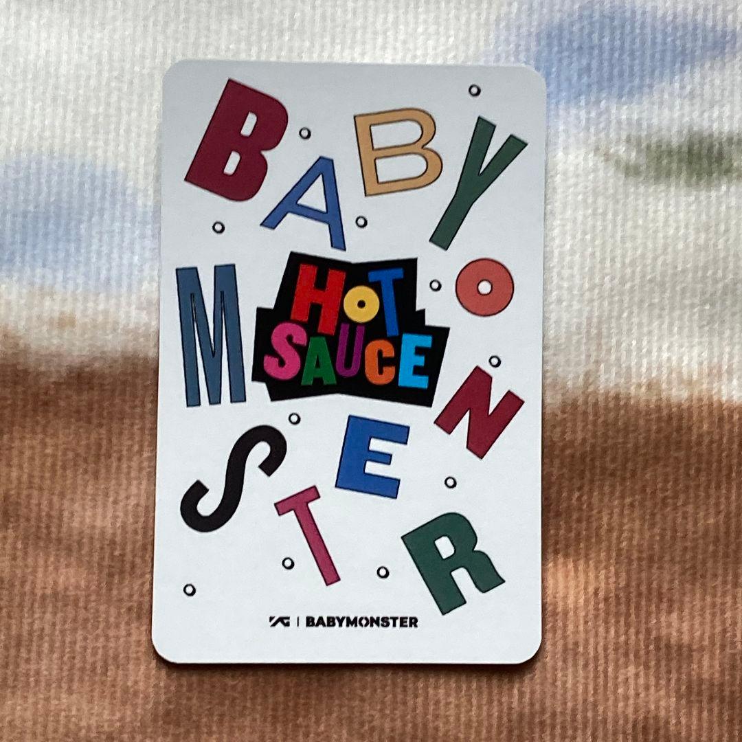 BABYMONSTER アヒョン HOT SAUCE 韓国 限定 トレカ