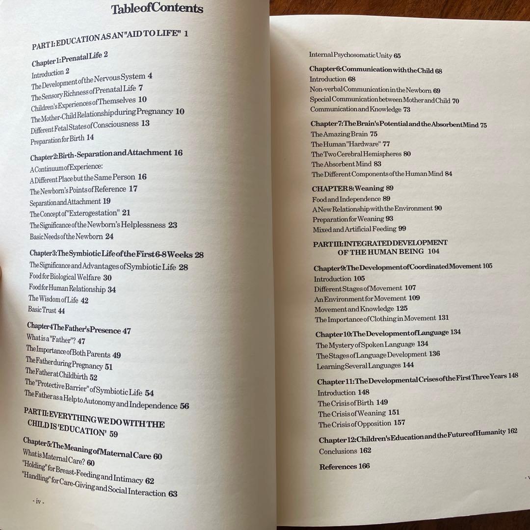 Understanding the Human Being モンテッソーリ 子育