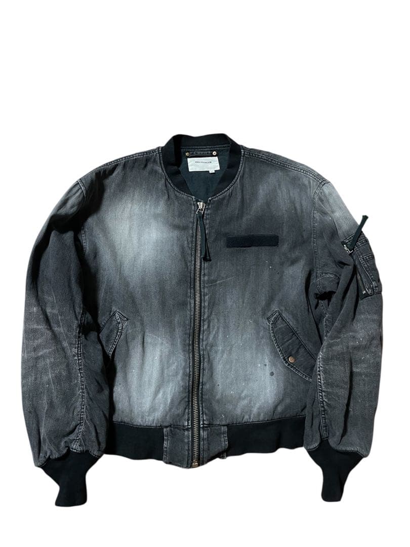 し*ん様 ANACHRONORM AGING DUAL DENIM MA-1 B