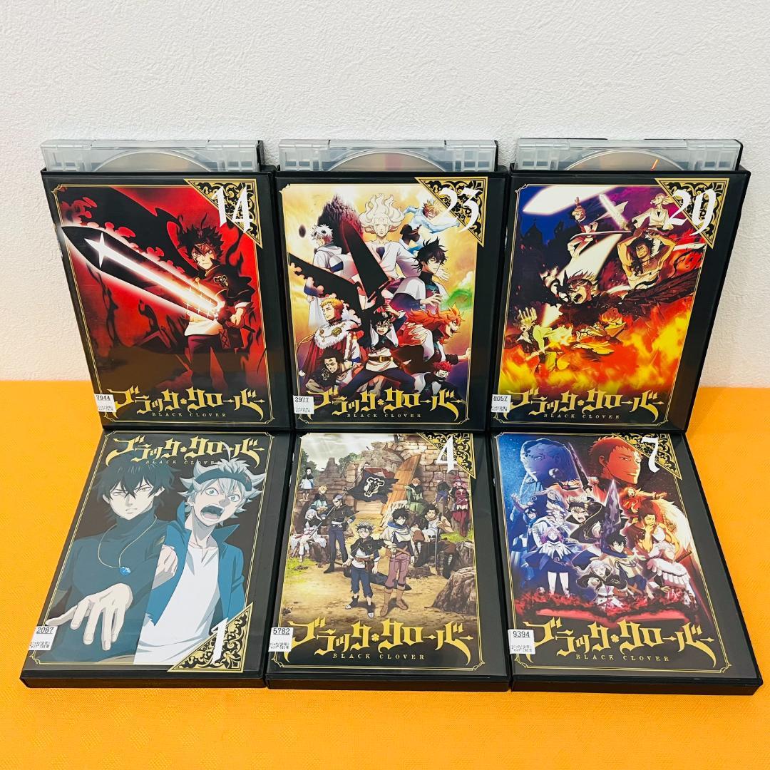 『ブラック・クローバー』1～39巻セット レンタル使用済DVD