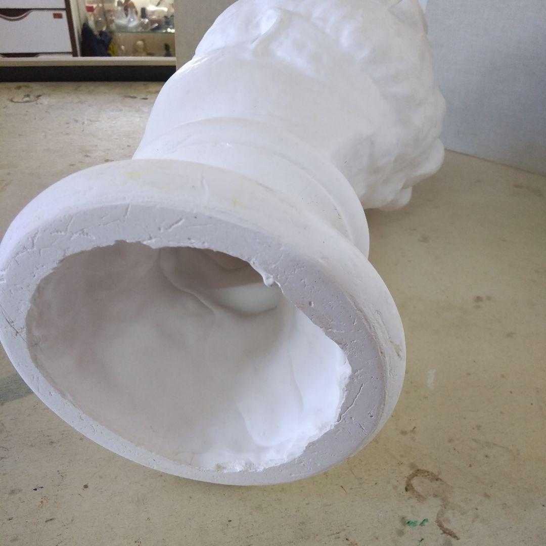 古代ビーナス石膏像 高さ 43cm 重い割合綺麗です。