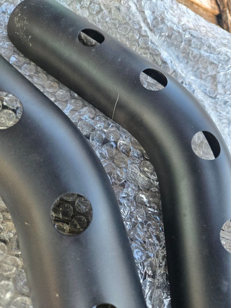 ハーレースポーツスター　スクリーミンイーグルマフラー　ヒートシールド　ブラック