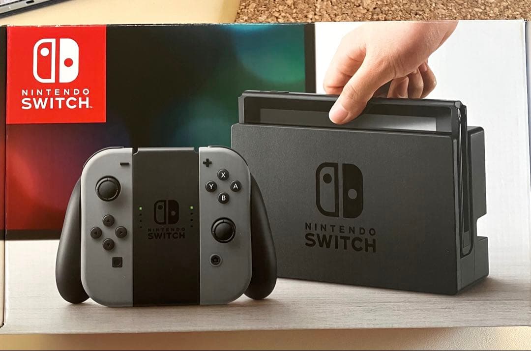Nintendo Switch 本体（箱、付属品あり）