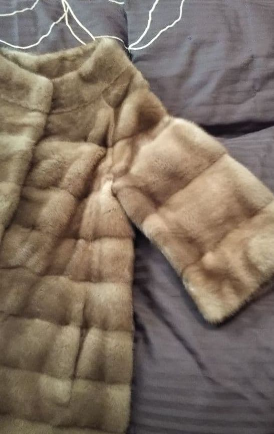 お勧め 大幅お値下げ 美品 ミンクハーフコート