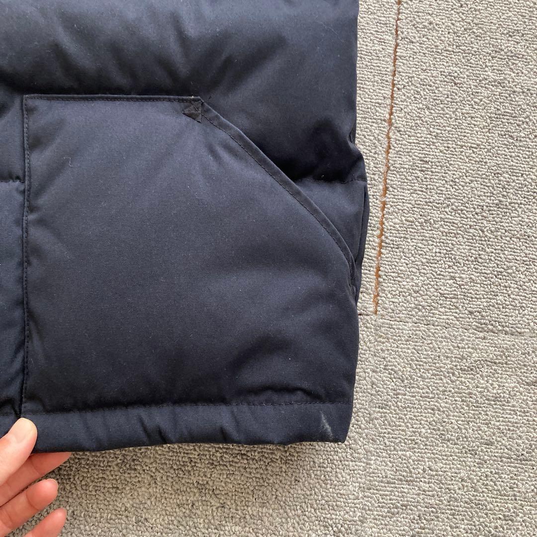 【ほぼ新品】WSサイズ ノースフェイス パープルレーベル ダウンベスト ナナミカ