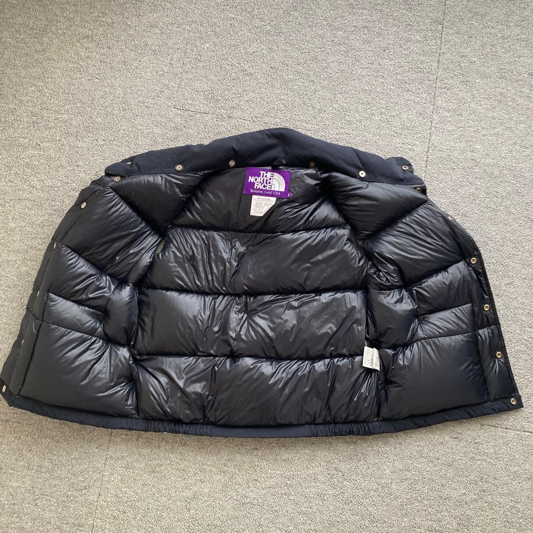 【ほぼ新品】WSサイズ ノースフェイス パープルレーベル ダウンベスト ナナミカ