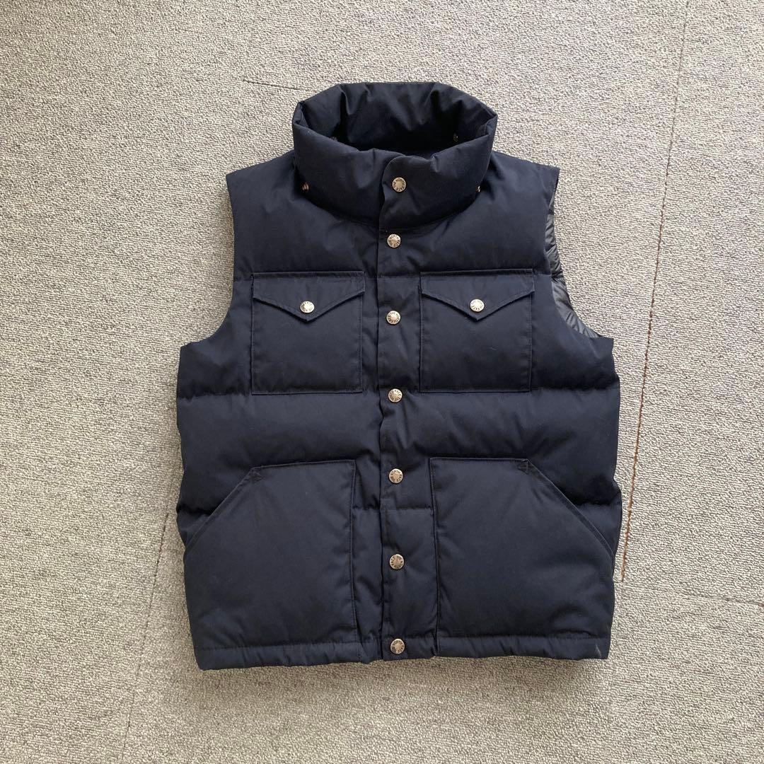 【ほぼ新品】WSサイズ ノースフェイス パープルレーベル ダウンベスト ナナミカ
