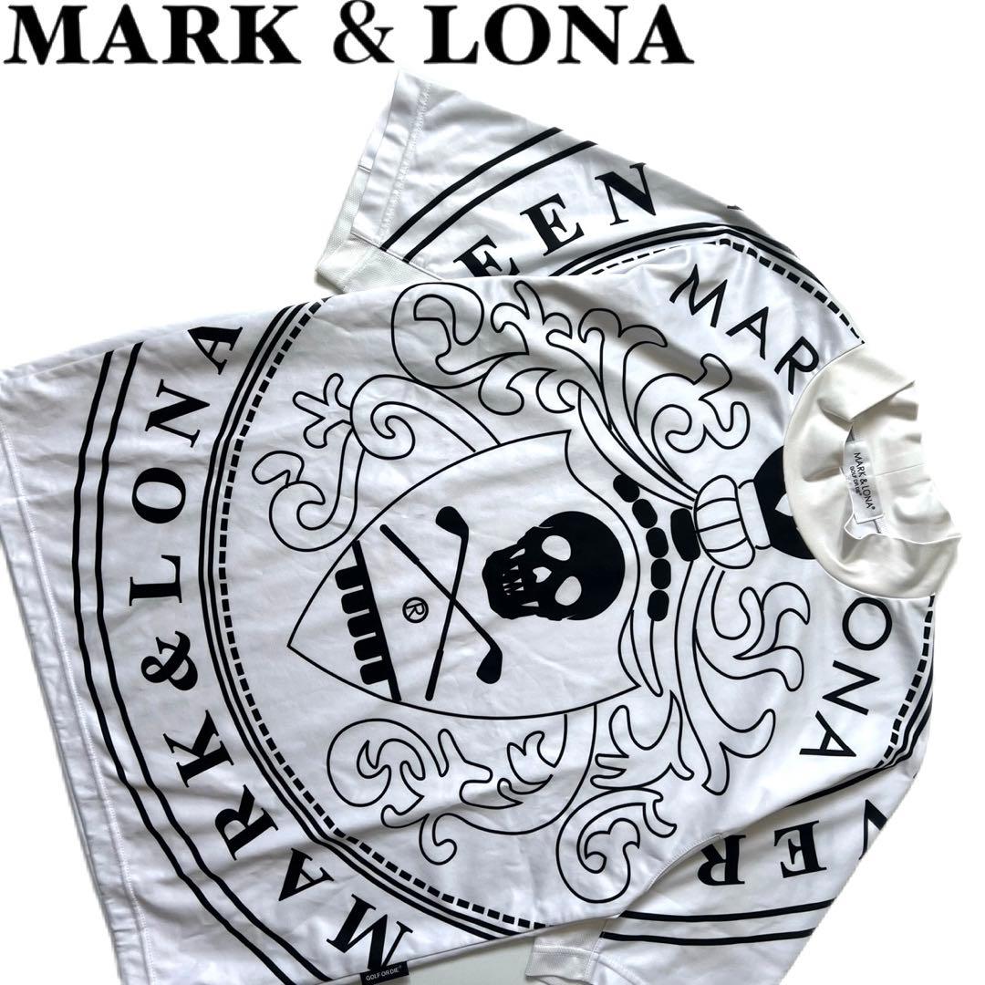 MARK＆LONA マークアンドロナ　モックネック　半袖シャツ　ハイネック　M