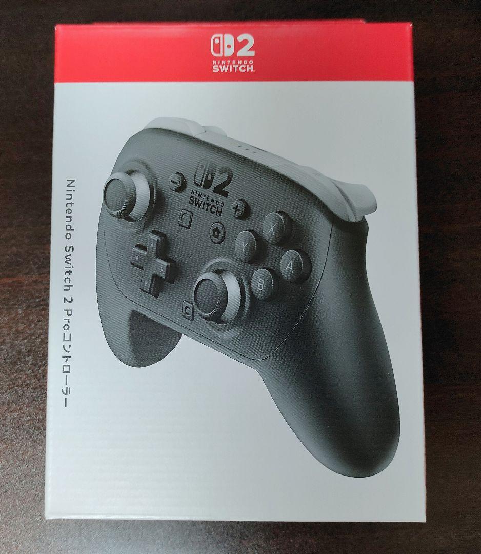 NintendoSwitch2&新品Switchプロコン2セット保証レシート付き