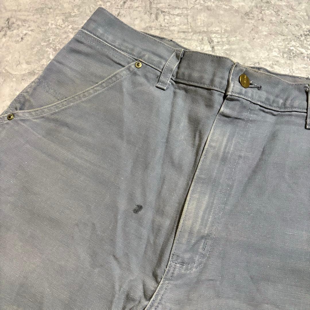 90s carharttカーハート 星タグ ダック地 ペインターパンツ USA製