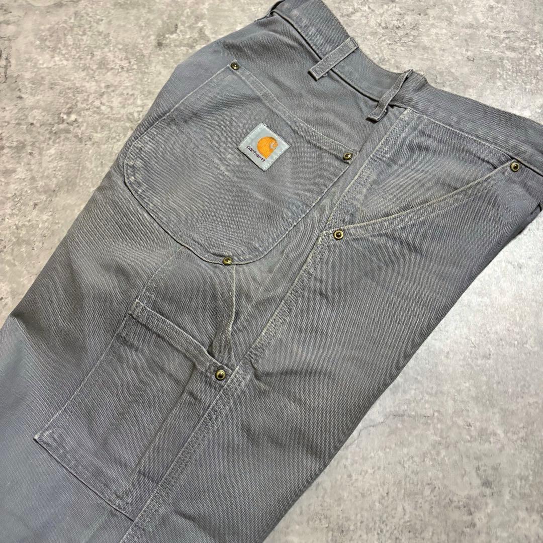 90s carharttカーハート 星タグ ダック地 ペインターパンツ USA製