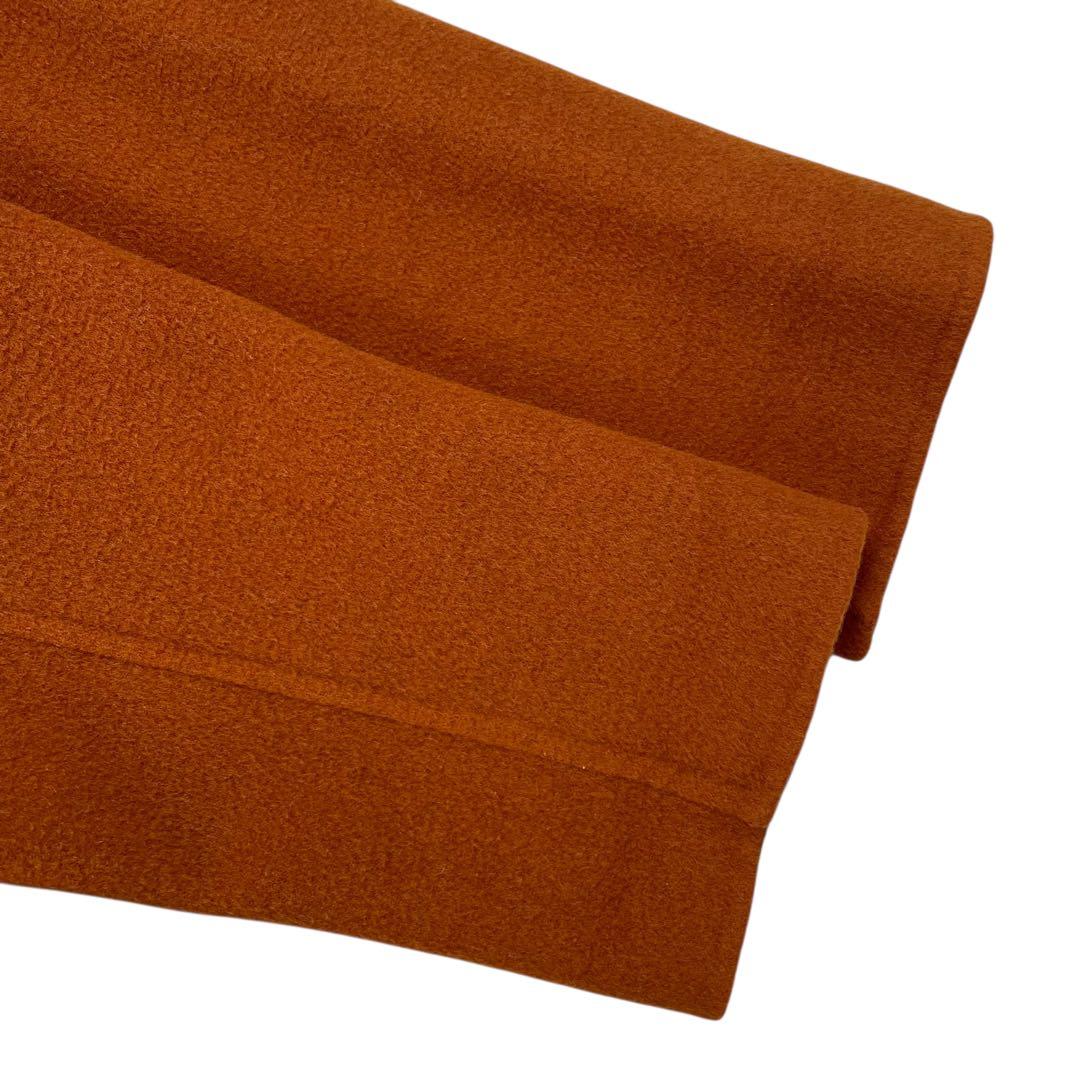 美品 エンフォルド ソフトリバーノーカラーボックスコート