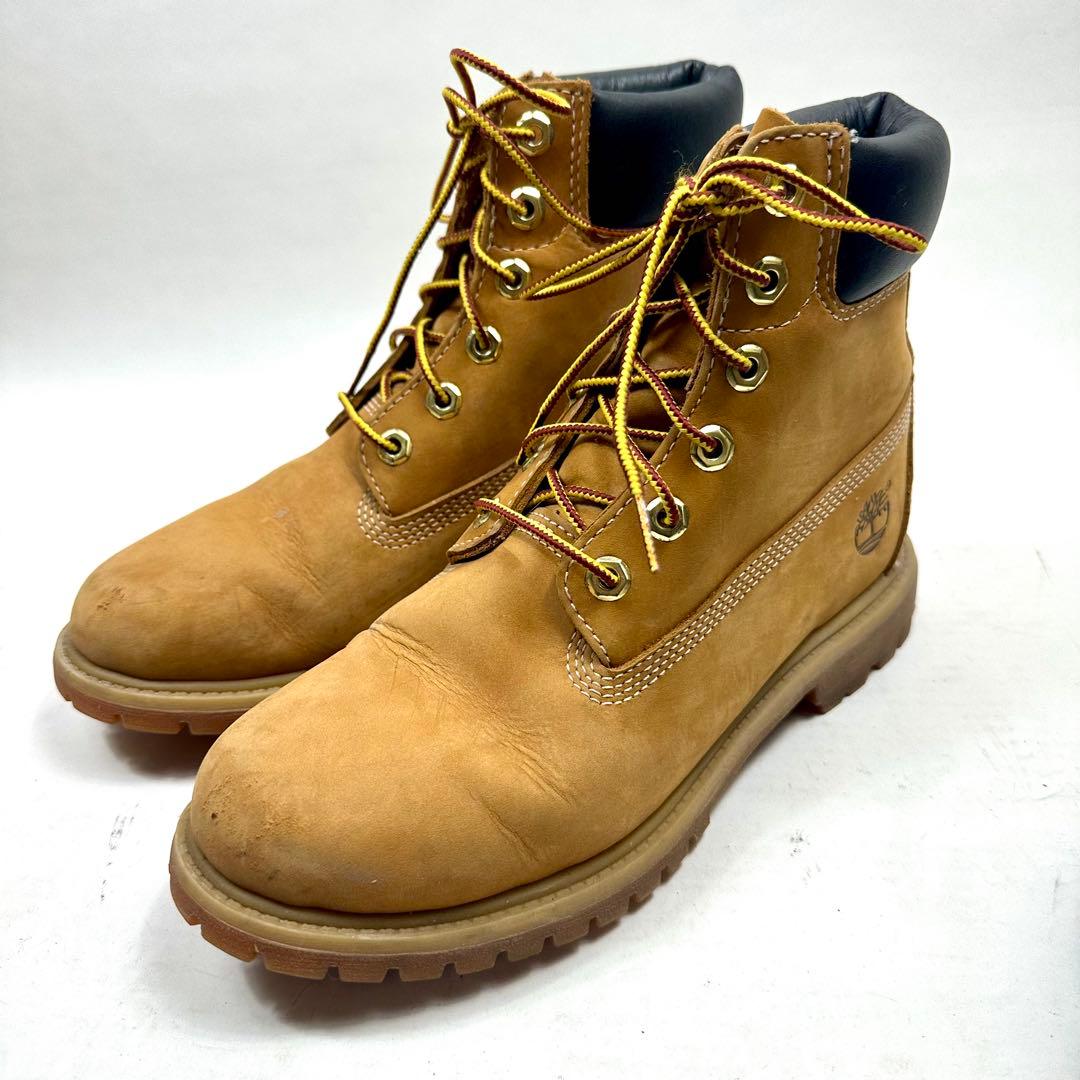 25cm相当　Timberlandティンバーランド 6インチ　イエローブーツ