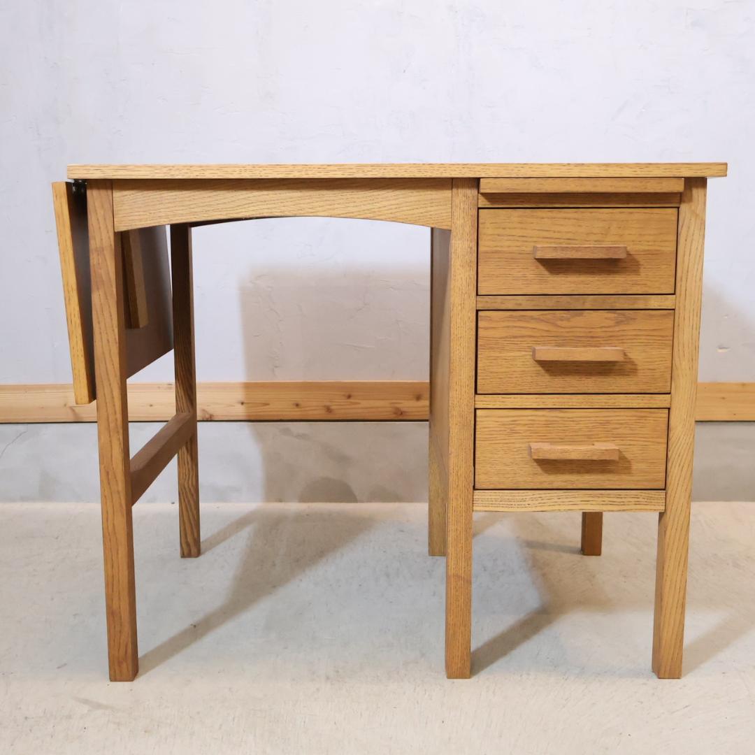 unico ウニコ 稀少 廃番品 NOTE オーク材 伸長式 PCデスク