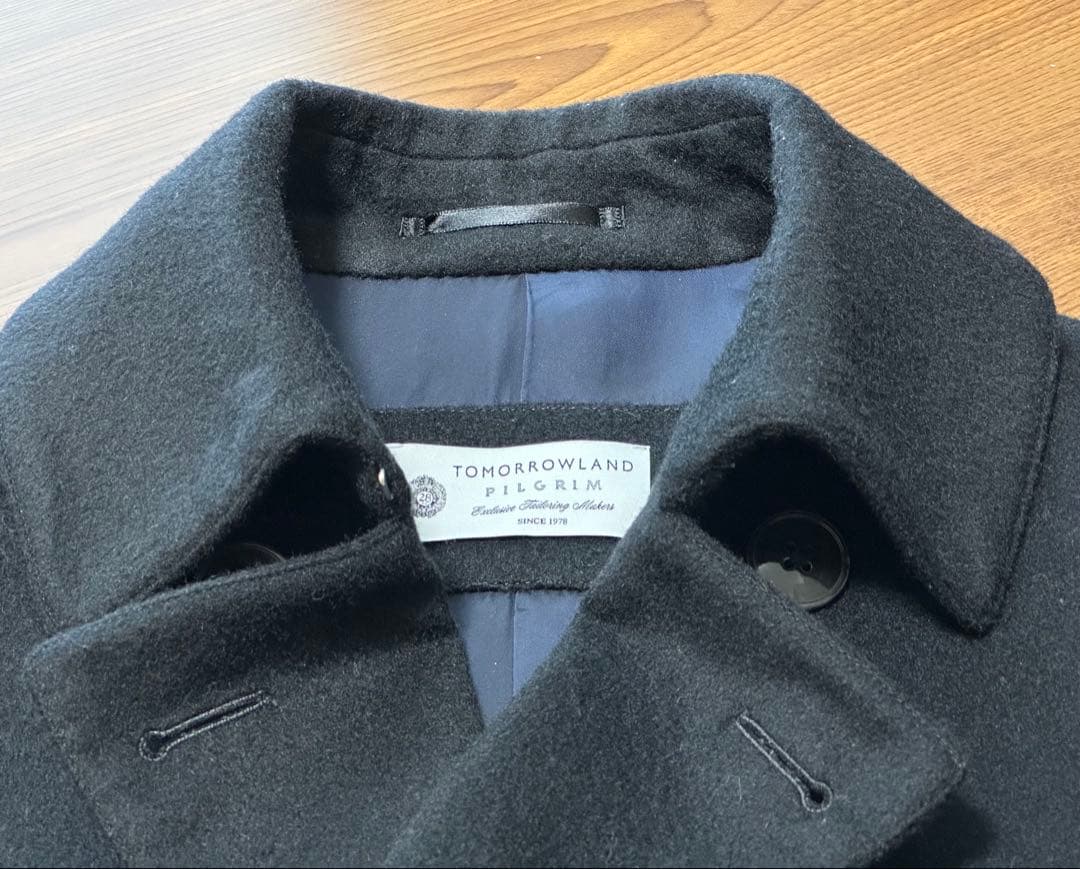 トゥモローランド ピルグリム ウールカシミヤ ショートビーバー Pコート