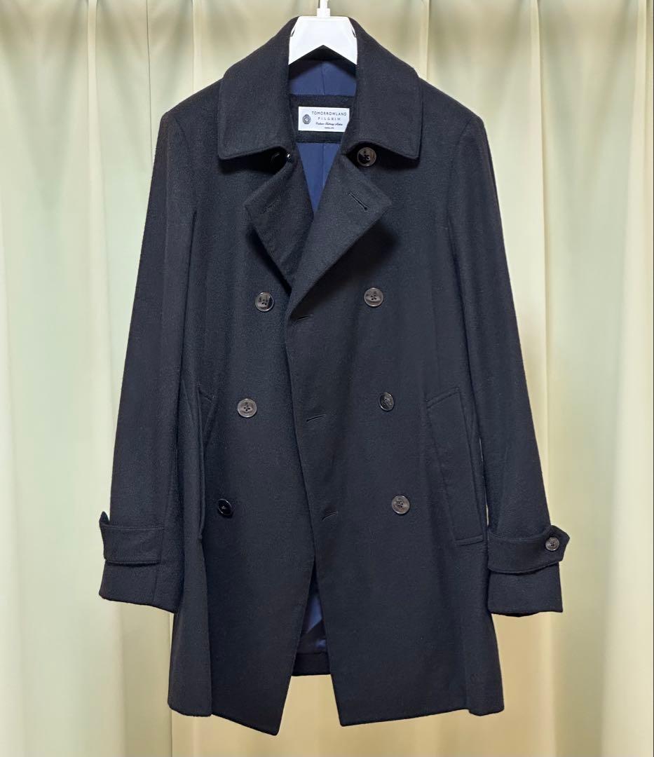 トゥモローランド ピルグリム ウールカシミヤ ショートビーバー Pコート