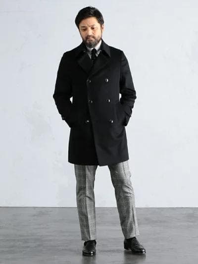 トゥモローランド ピルグリム ウールカシミヤ ショートビーバー Pコート