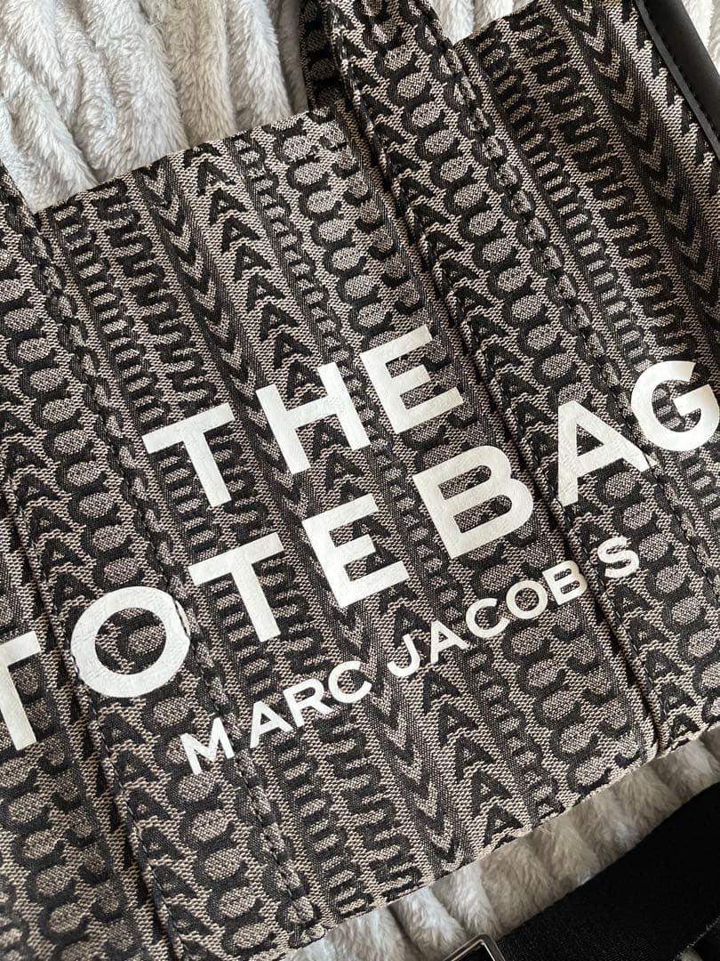 MARC JACOBS THE TOTE BAG グレー/ブラック