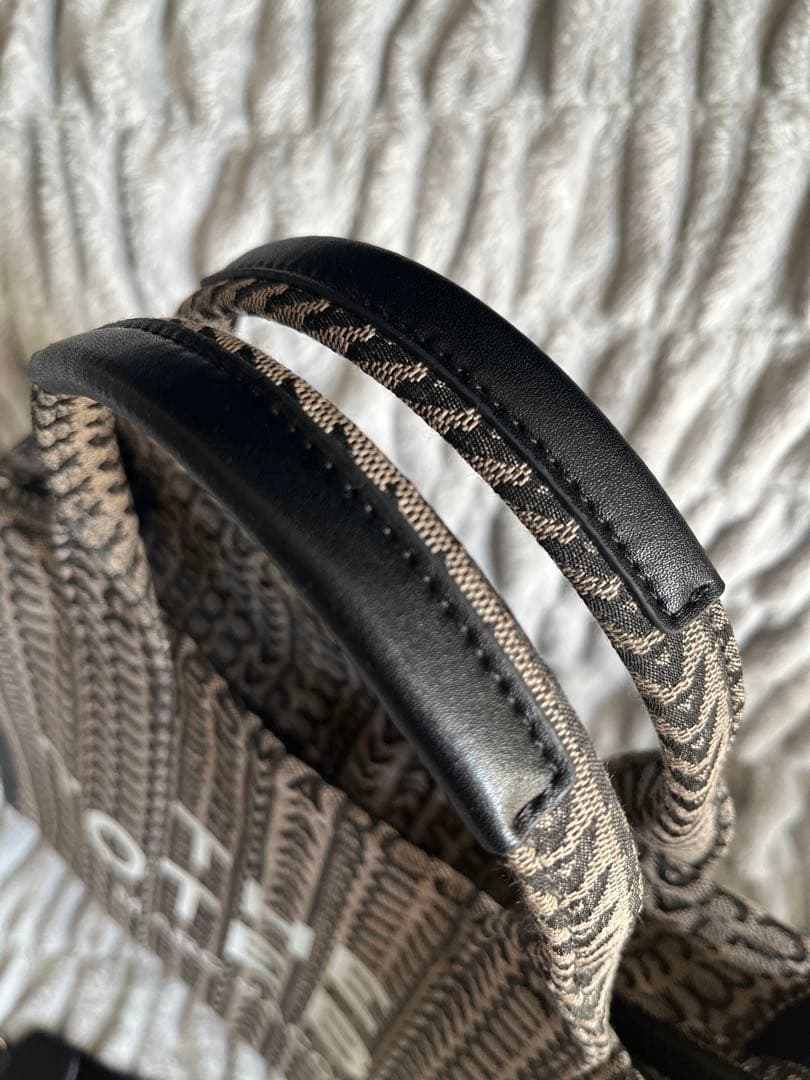 MARC JACOBS THE TOTE BAG グレー/ブラック