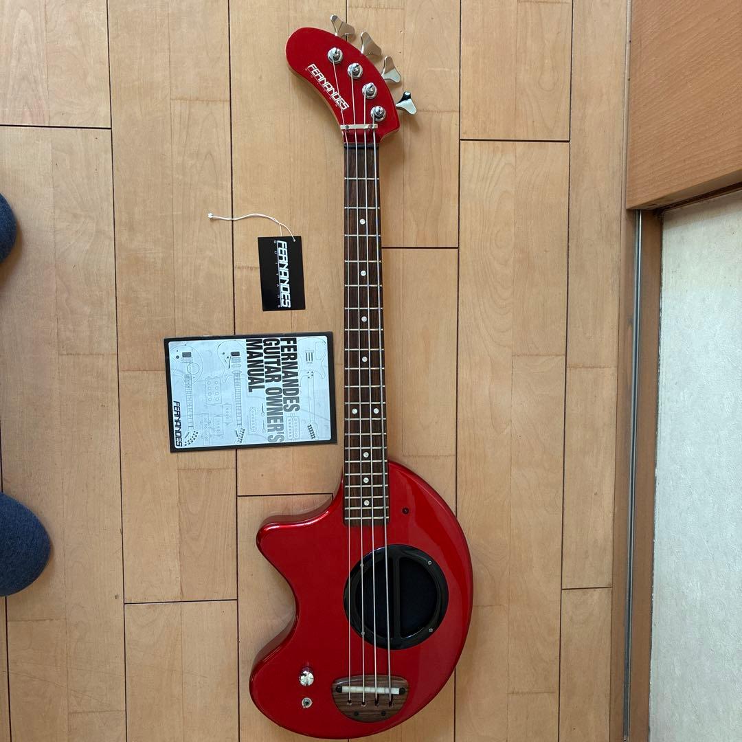 希少 FERNANDES ZO-3 アンプ内蔵￼ベース レフティ