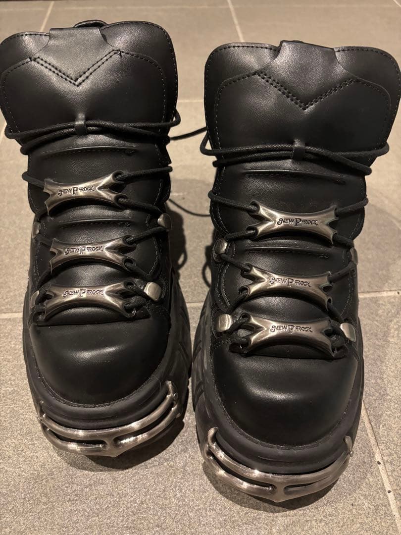 Amiligeアミリージュ 地雷系 サブカル 靴 ブラック 厚底スニーカー