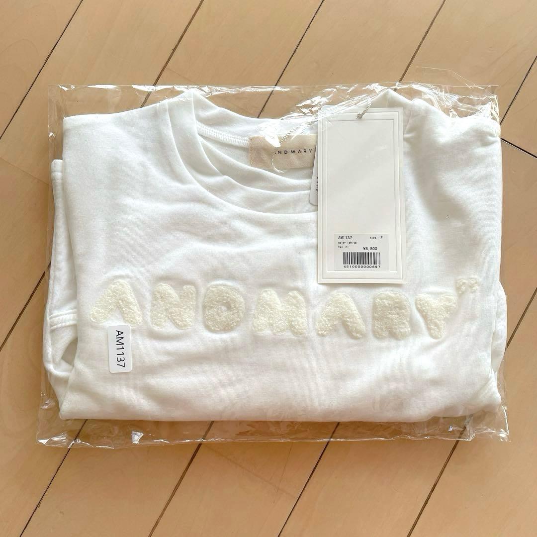【即日発送可】andmary Mary logo tops