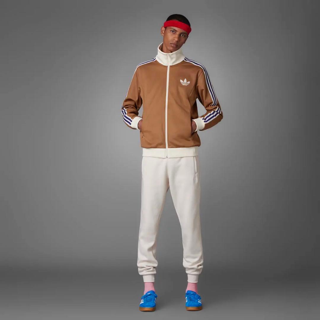 トップス HERITAGE NOW STRIPED TRACK JACKET