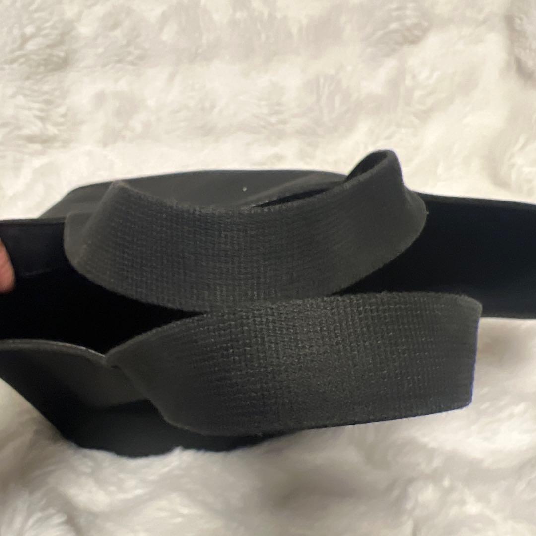 Herve Chapelier 舟型トートM 707C ノワール×ノワール