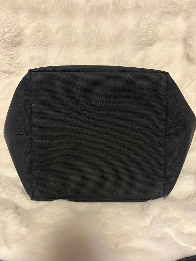 Herve Chapelier 舟型トートM 707C ノワール×ノワール