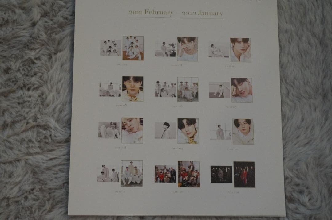 BTS カレンダー ポスター CD 12点セット