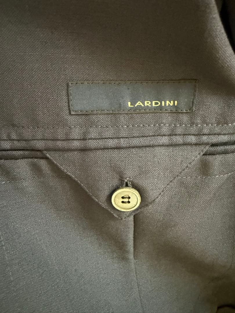 LARDINI ラルディーニ ネイビー 3B1 モヘアウールスーツサイズ48