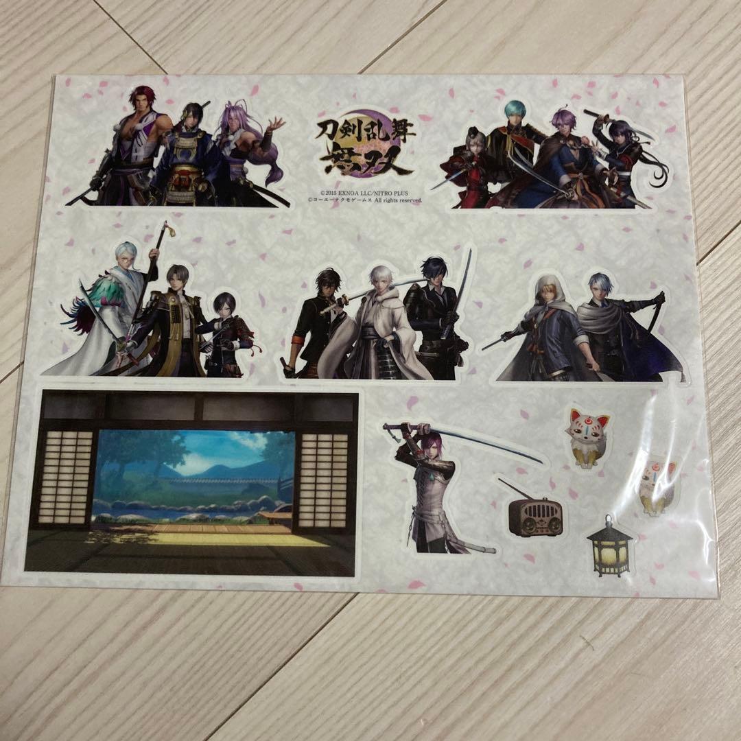 【新品・未開封Switch】刀剣乱舞無双 限定版　オリジナルスキンシール付き