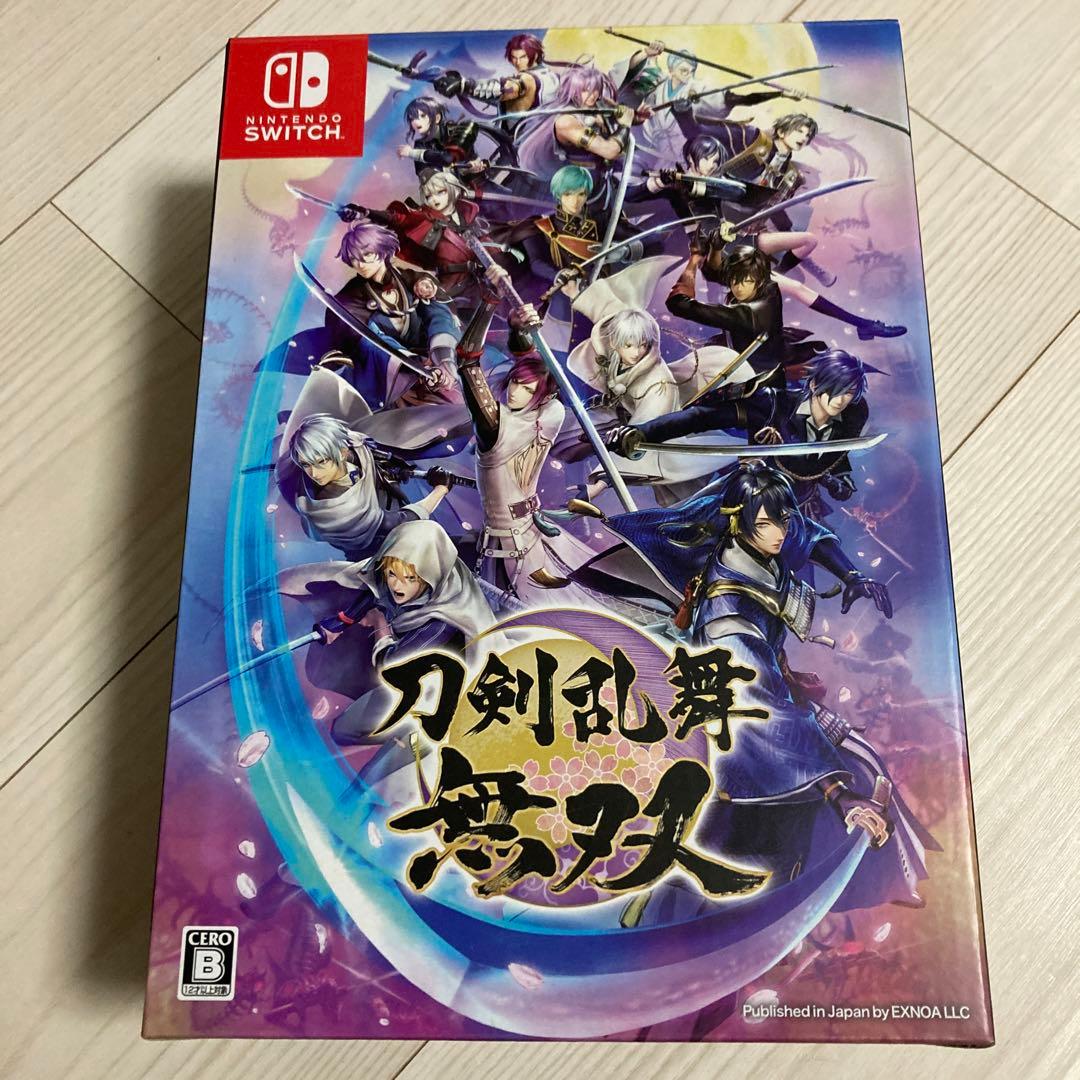 【新品・未開封Switch】刀剣乱舞無双 限定版　オリジナルスキンシール付き