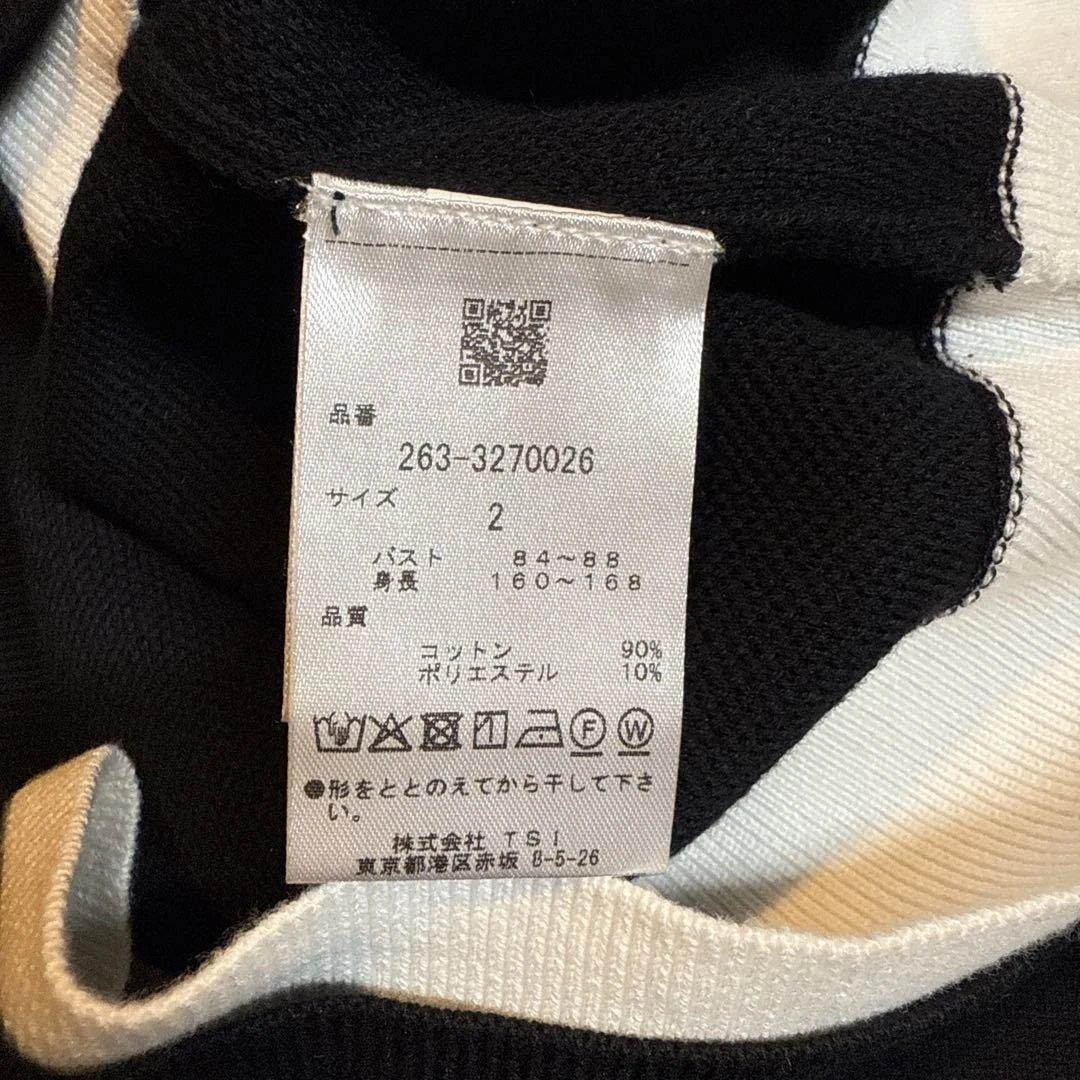 未使用レディースゴルフウェア Jack Bunny!! セーター サイズ2 黒