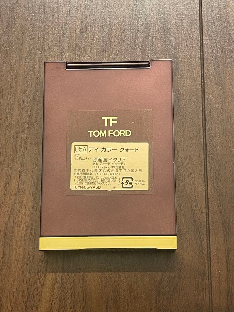TOM FORD トム フォード アイカラークォード ダブルインデムニティー