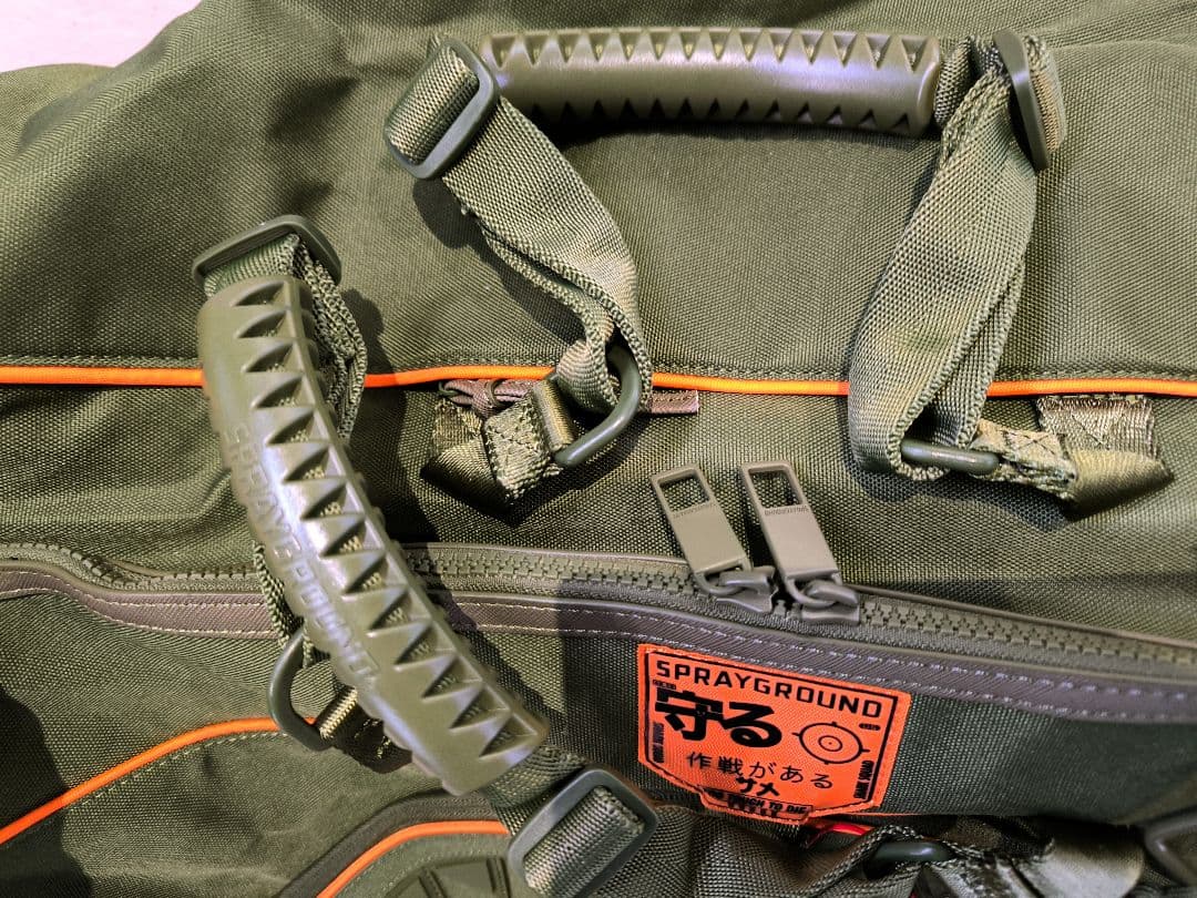 LA買付商品スプレーグラウンドミリタリーダッフルバッグ
