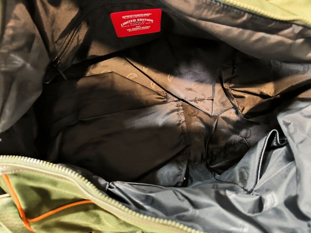 LA買付商品スプレーグラウンドミリタリーダッフルバッグ