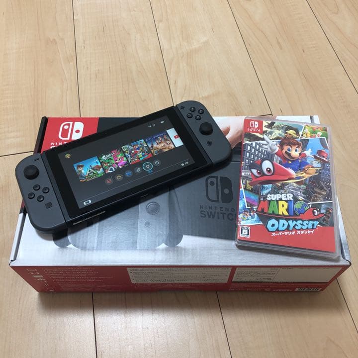 Nintendo Switch Joy-Con グレー+ソフト各種