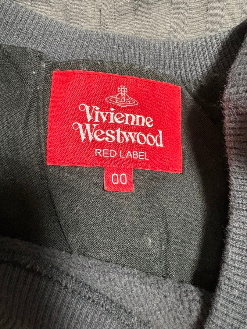 ヴィヴィアン クリーピーベア 長袖 黒 ロング トレーナー オーブ