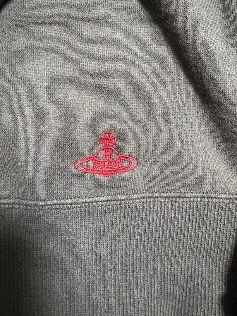 ヴィヴィアン クリーピーベア 長袖 黒 ロング トレーナー オーブ