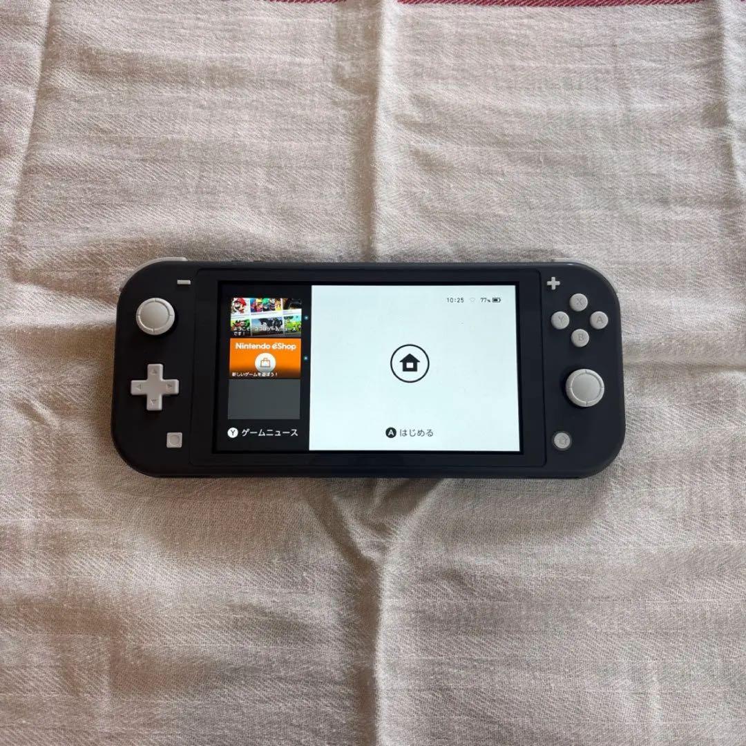Nintendo Switch Lite グレー 本体 充電器付き スイッチ