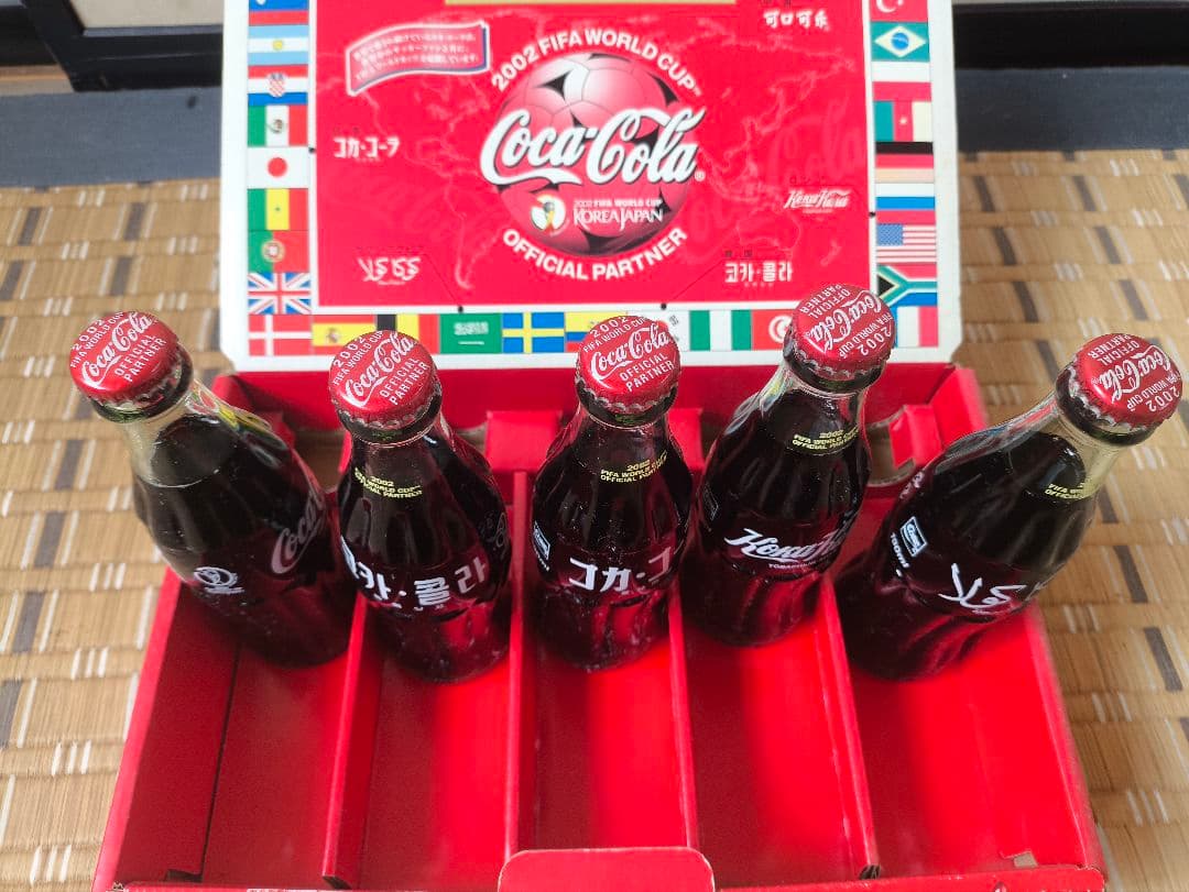 コカ・コーラ 2002 FIFAワールドカップ ボトルセット⑥